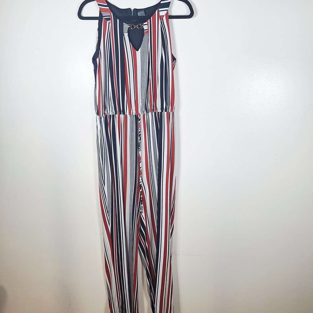 Enfocus Studio Multicolor Striped Jumpsuit